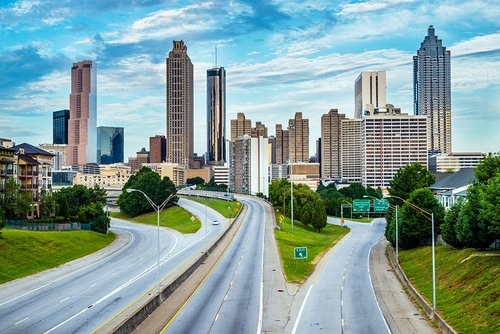 Atlanta Highway Skyline