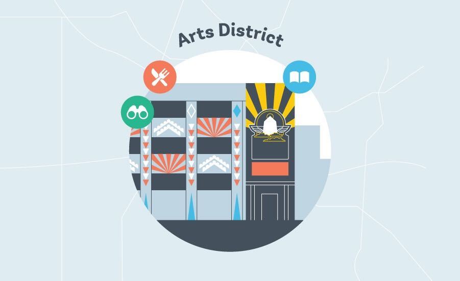 Los Angeles Arts District Graphic