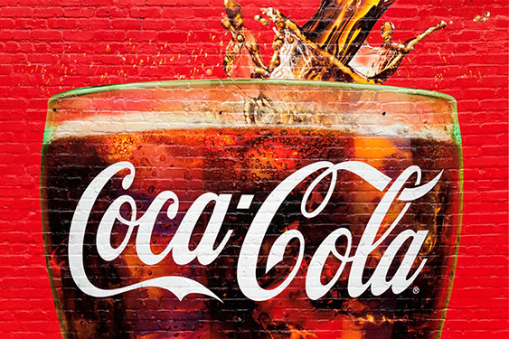 coca-cola wall art