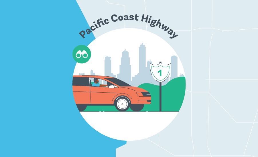 Pacific Coast Highway Graphic