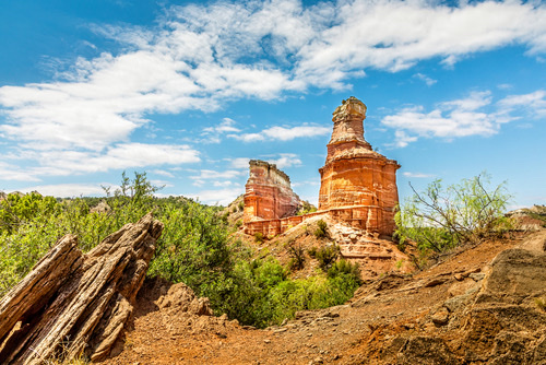 Lighthouse Rock at Palo Duro Canyon State Park, Texas