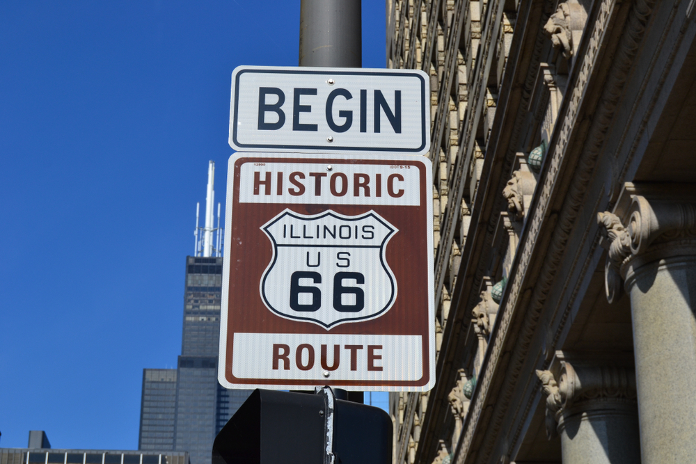 Historic Route 66 Begin Chicago
